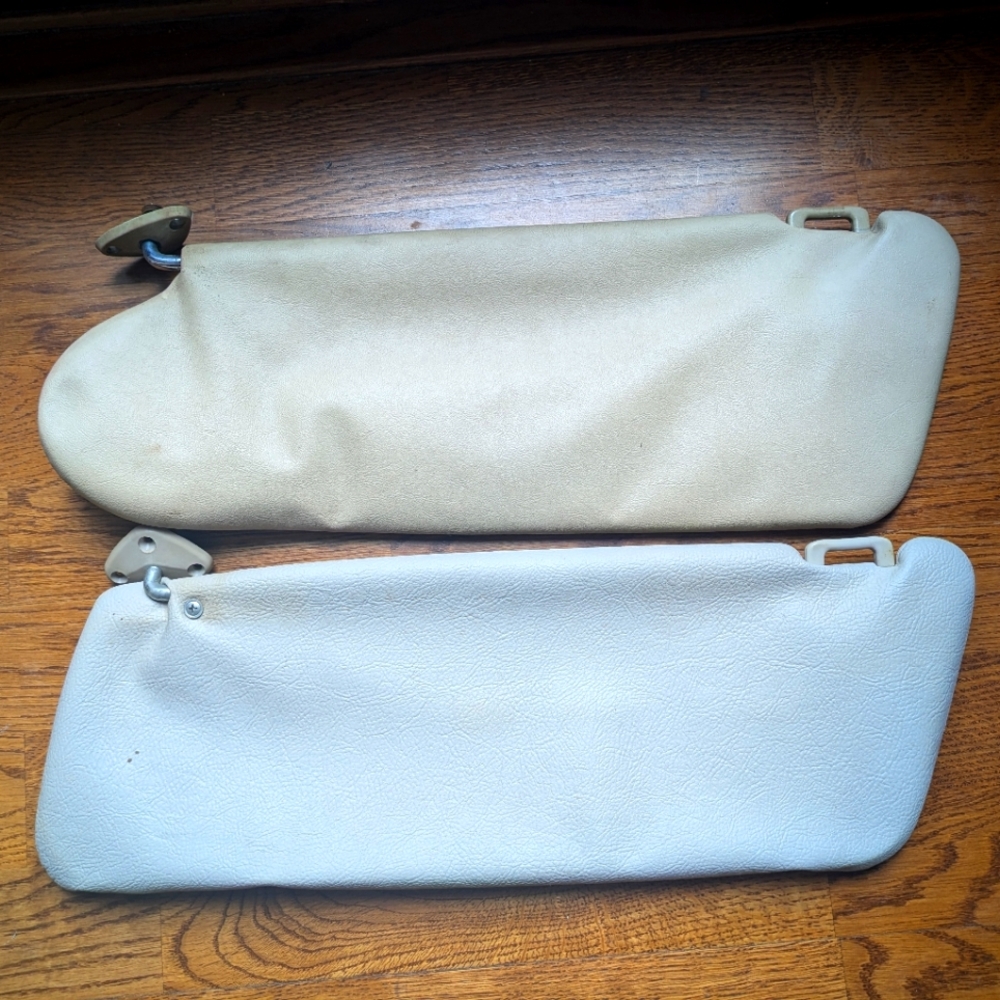 Vintage Mercedes Benz Sun Visor Set